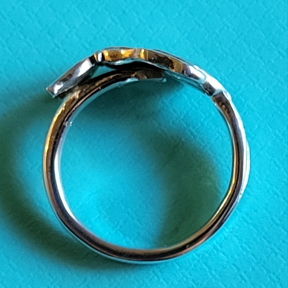 1885 Tiffany & Company IRIS Spoon Ring in Sterling Silver #66 - Picture 5 of 14